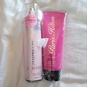Paris Hilton Heiress fragrance & lotion set